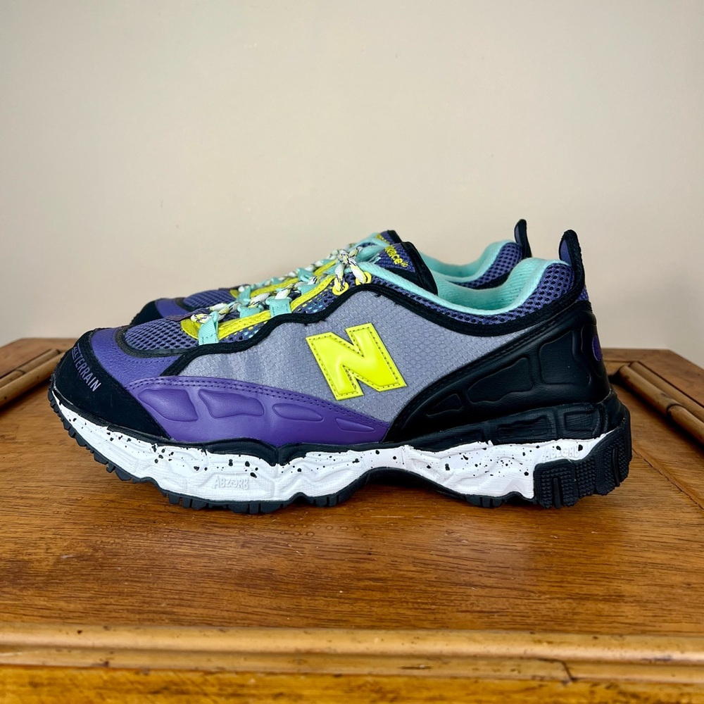 New Balance 801 All Terrain Sneakers Mens Size 11.5 Purple Black